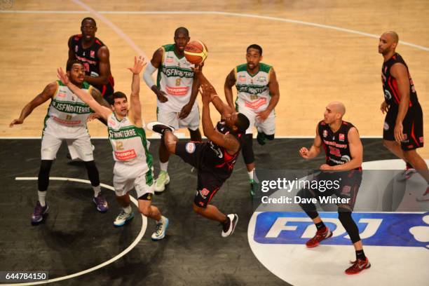 Florent PIETRUS - - Nancy / Nanterre - Finale de la Coupe de France 2014, Photo : Dave Winter / Icon Sport