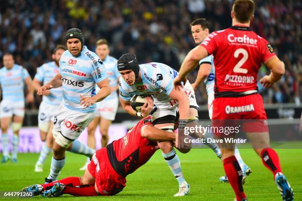 Bernard LE ROUX / Carl HAYMAN - - Toulon / Racing Metro - 1/2Finale du Top 14, Photo : Dave Winter / Icon Sport