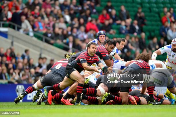 Neil DE KOCK - - Saracens / Clermont Auvergne - 1/2 Finale Heineken Cup -Twickenham, Photo : Dave Winter / Icon Sport,