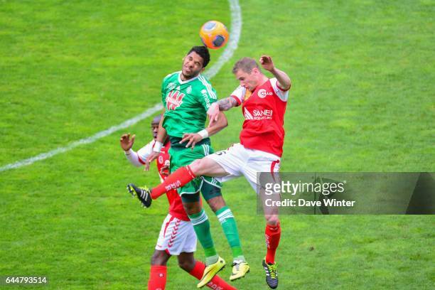 Antoine DEVAUX - - Reims / Saint Etienne - 33eme journee de Ligue 1, Photo : Dave Winter / Icon Sport