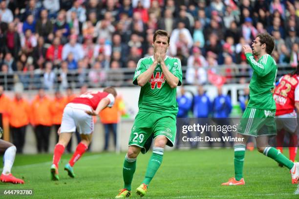 Francois CLERC - - Reims / Saint Etienne - 33eme journee de Ligue 1, Photo : Dave Winter / Icon Sport