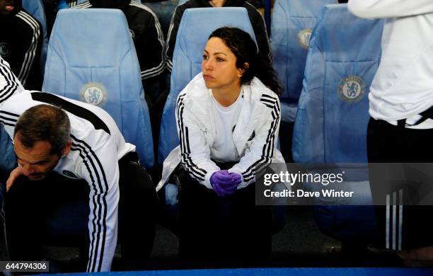 Eva CARNEIRO - - Chelsea / Paris Saint Germain - 1/4Finale Retour Champions League -Londres, Photo : Dave Winter / Icon Sport