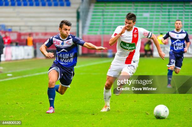 Corentin JEAN / Johann RAMARE - - Troyes / Brest - 19e journee Ligue 2, Photo : Dave Winter / Icon Sport