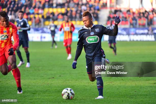 Clinton NJIE - - Lens / Lyon - Coupe de France, Photo : Dave Winter / Icon Sport