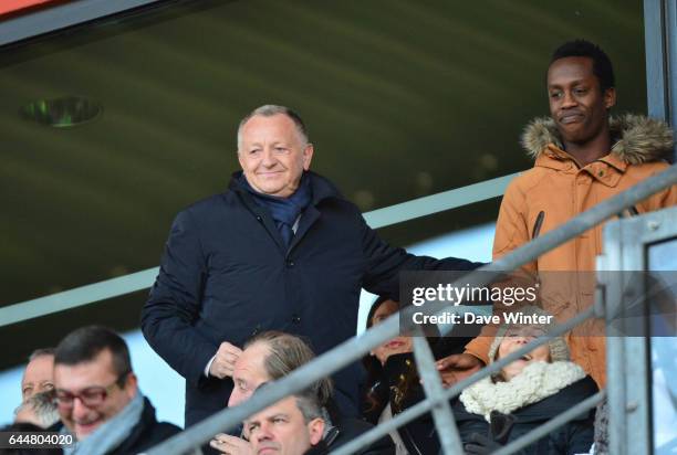 Jean Michel AULAS - - Lens / Lyon - Coupe de France, Photo : Dave Winter / Icon Sport