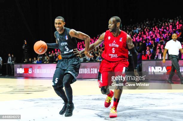 Jamar SMITH / Charles KAHUDI - - All Star Game -Paris - Zenith, Photo : Dave Winter / Icon Sport