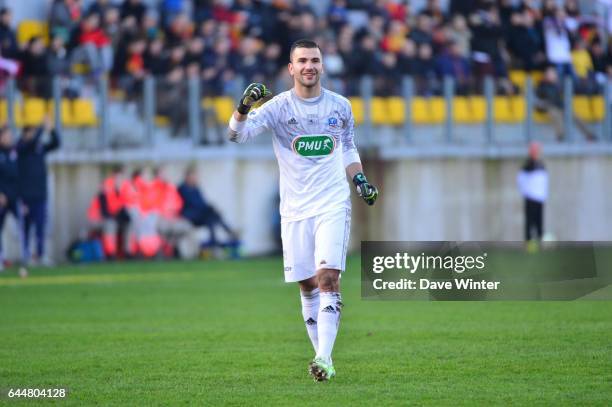 Joie Anthony LOPES - - Lens / Lyon - Coupe de France, Photo : Dave Winter / Icon Sport