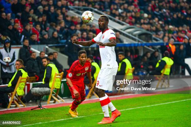 Lacina TRAORE - - Bayer Leverkusen / Monaco - Champions League, Photo : Dave Winter / Icon Sport