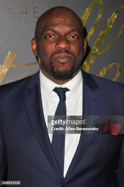 Actor Omar Dorsey attends EBONY Magazine and iTunes Movies' 2nd Annual Pre-Oscar Celebration at Delilah on February 23, 2017 in West Hollywood,...