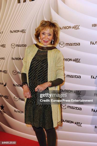 Maria Teresa Fernandez de la Vega attend the 'Fashion & arts' photocall at Reina Sofia museum on February 23, 2017 in Madrid, Spain.