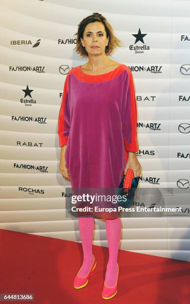 Agatha Ruiz de la Prada attend the 'Fashion & arts' photocall at Reina Sofia museum on February 23, 2017 in Madrid, Spain.