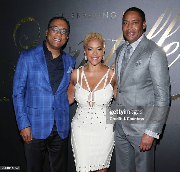 Chairman of Ebony Media Michael Gibson, Chairman of Ebony Media Operations Linda Johnson Rice and Co-Founder and Vice Chairman CVG and Vice-Chairman...