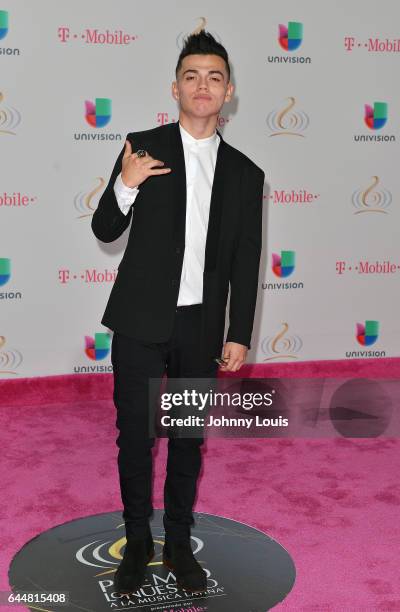 Attends Univision's 29th Edition of Premio Lo Nuestro A La Musica Latina at the American Airlines Arena on February 23, 2017 in Miami, Florida.