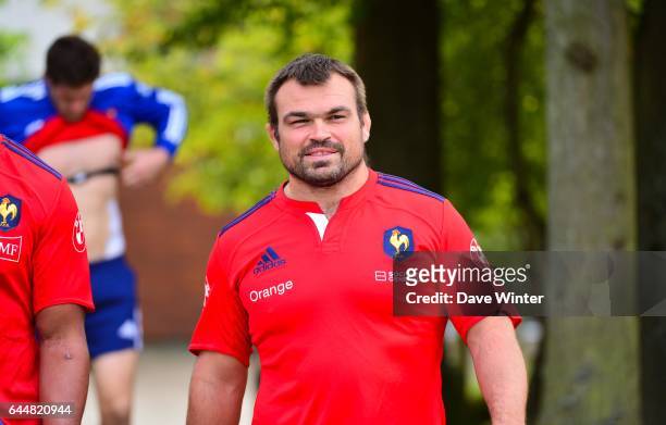Nicolas MAS - - Entrainement Equipe de France - Rugby -Marcoussis, Photo : Dave Winter / Icon Sport