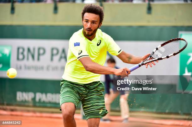 Maxime HAMOU - - Jour 3 - Roland Garros 2015, Photo : Dave Winter / Icon Sport