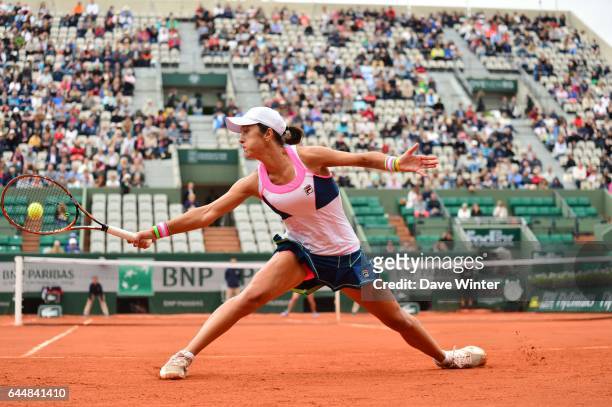 Silvia SOLER ESPINOSA - - Jour 5 - Roland Garros 2015, Photo : Dave Winter / Icon Sport