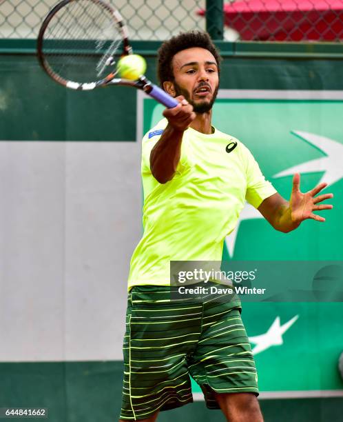 Maxime HAMOU - - Jour 3 - Roland Garros 2015, Photo : Dave Winter / Icon Sport