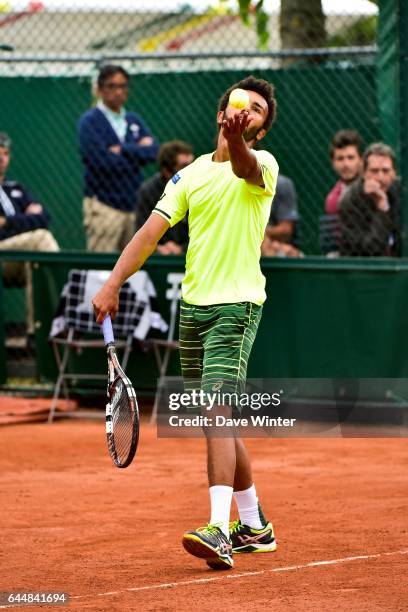 Maxime HAMOU - - Jour 3 - Roland Garros 2015, Photo : Dave Winter / Icon Sport