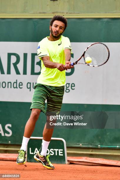 Maxime HAMOU - - Jour 3 - Roland Garros 2015, Photo : Dave Winter / Icon Sport