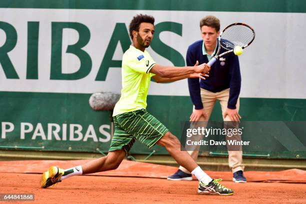 Maxime HAMOU - - Jour 3 - Roland Garros 2015, Photo : Dave Winter / Icon Sport