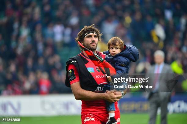 Joie Toulon - Juan Martin FERNANDEZ LOBBE - - Clermont / Toulon - Finale European Champions Cup -Twickenham, Photo : Dave Winter / Icon Sport