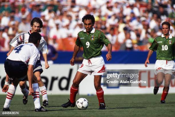 Hugo Sanchez - - Norvege / Mexique - Coupe du Monde 1994 -, Photo : Alain Gadoffre / Icon Sport