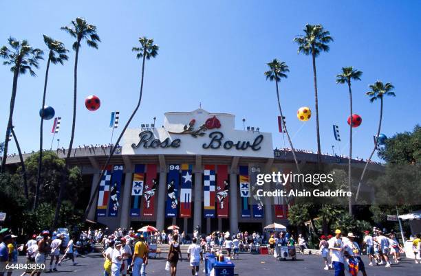 Illustration Rose Bowl - - Etats Unis / Colombie - Coupe du Monde 1994, Photo : Alain Gadoffre / Icon Sport