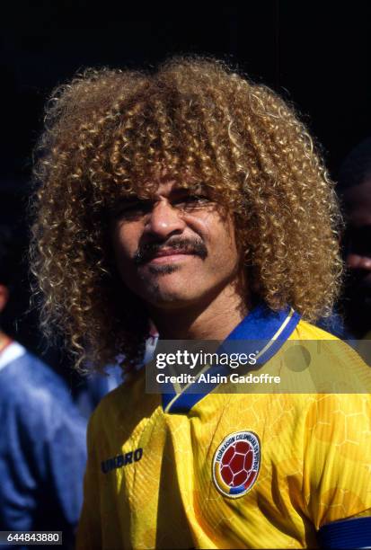 Carlos VALDERRAMA - - Etats Unis / Colombie - Coupe du Monde 1994, Photo : Alain Gadoffre / Icon Sport