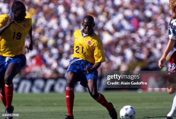 Faustino Asprilla - - Etats Unis / Colombie - Coupe du Monde 1994, Photo : Alain Gadoffre / Icon Sport