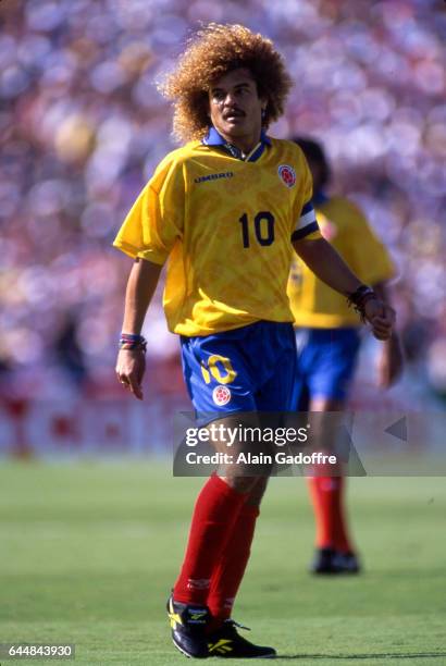 Carlos VALDERRAMA - - Etats Unis / Colombie - Coupe du Monde 1994, Photo : Alain Gadoffre / Icon Sport
