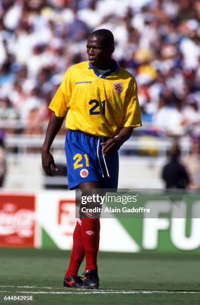 Faustino Asprilla - - Etats Unis / Colombie - Coupe du Monde 1994, Photo : Alain Gadoffre / Icon Sport