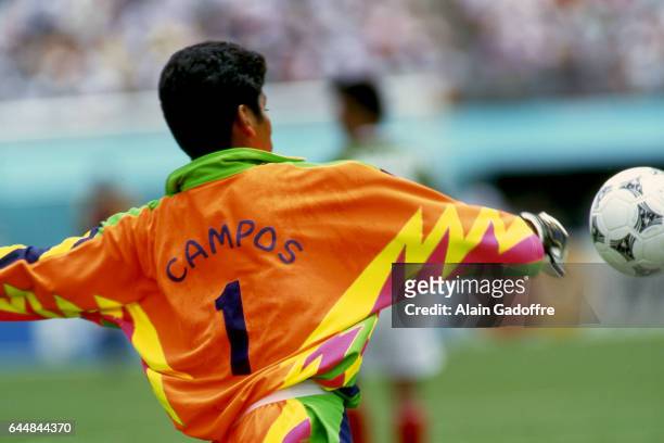 Jorge Campos - - Mexique / Irlande - Coupe du Monde 1994, Photo : Alain Gadoffre / Icon Sport