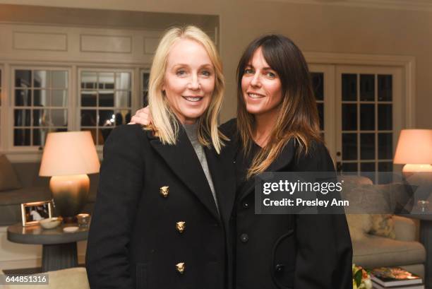 Anne Ward and Kelly Atterton attend Sound Breast Institute Reception, Hosted by Embeth Davidtz on February 23, 2017 in Los Angeles, California.