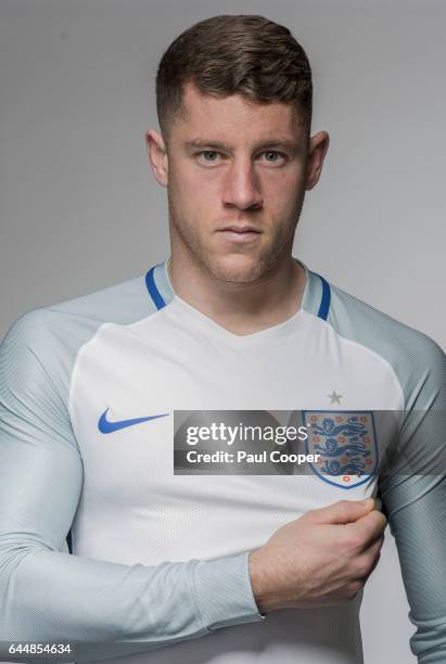 Footballer Ross Barkley is photographed on April 5, 2016 in London, England.