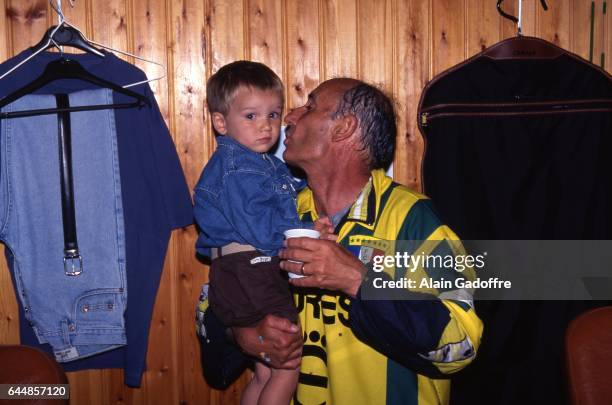 Fete du Titre de Champion / Jean Claude SUAUDEAU - - Nantes / Cannes - 37eme journee de 1er division - Match du titre pour Nantes, Photo : Alain...