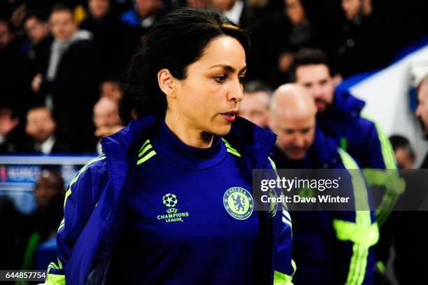 Eva CARNEIRO - - Chelsea / Paris Saint Germain - 1/8Finale retour Champions League, Photo : Dave Winter / Icon Sport
