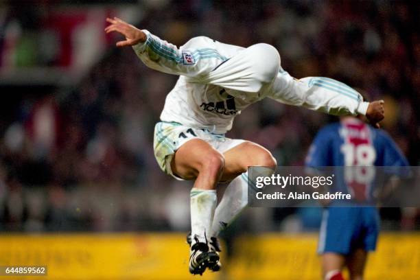 Joie Fabrizio Ravanelli - - Marseille / Paris Saint Germain - Division 1, Photo : Alain Gadoffre / Icon Sport