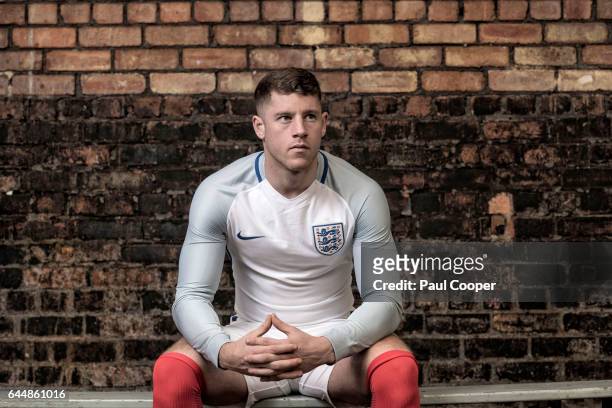 Footballer Ross Barkley is photographed on April 5, 2016 in London, England.