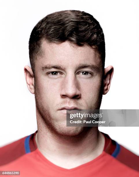 Footballer Ross Barkley is photographed on April 5, 2016 in London, England.