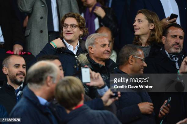 Jean SARKOZY / Pierre SARKOZY - - Real Madrid / PSG - Ligue des Champions, Photo: Dave Winter / Icon Sport