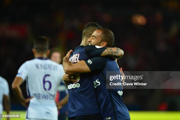 Joie LUCAS / Gregory VAN DER WIEL - - PSG / Toulouse - 13eme journee de Ligue 1, Photo: Dave Winter / Icon Sport