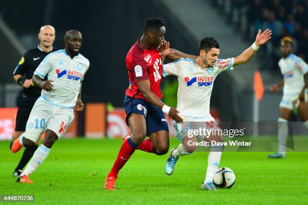 Remy CABELLA / Soualiho MEITE - - Lille / Marseille - 11eme journee de Ligue 1, Photo: Dave Winter / Icon Sport