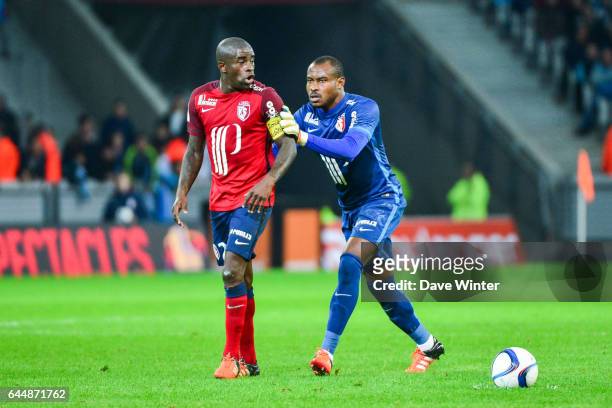 Rio MAVUBA / Vincent ENYEAMA - - Lille / Marseille - 11eme journee de Ligue 1, Photo: Dave Winter / Icon Sport
