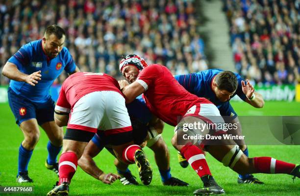 Jamie CUDMORE - - France / Canada - Coupe du Monde de rugby 2015 -Milton Keynes, Photo: Dave Winter / Icon Sport