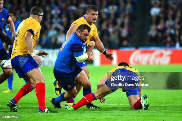 Nicolas MAS - - France / Roumanie - Coupe du Monde 2015 -Londres, Photo : Dave Winter / Icon Sport