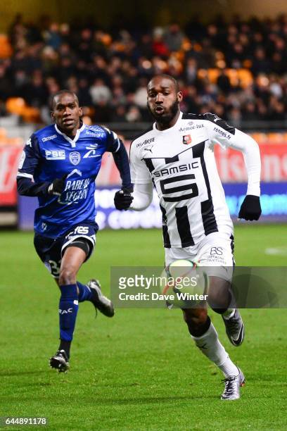 Giovanni SIO - - Troyes / Rennes - 21eme journee de Ligue 1, Photo: Dave Winter / Icon Sport