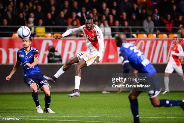 Lacina TRAORE - - Troyes / Monaco - 19eme journee de Ligue 1, Photo: Dave Winter / Icon Sport