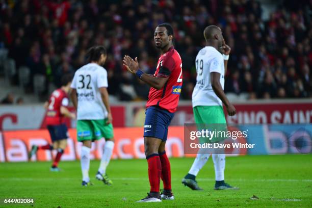 Deception Junior TALLO - - Lille / Saint Etienne - 16eme journee de Ligue 1, Photo: Dave Winter / Icon Sport