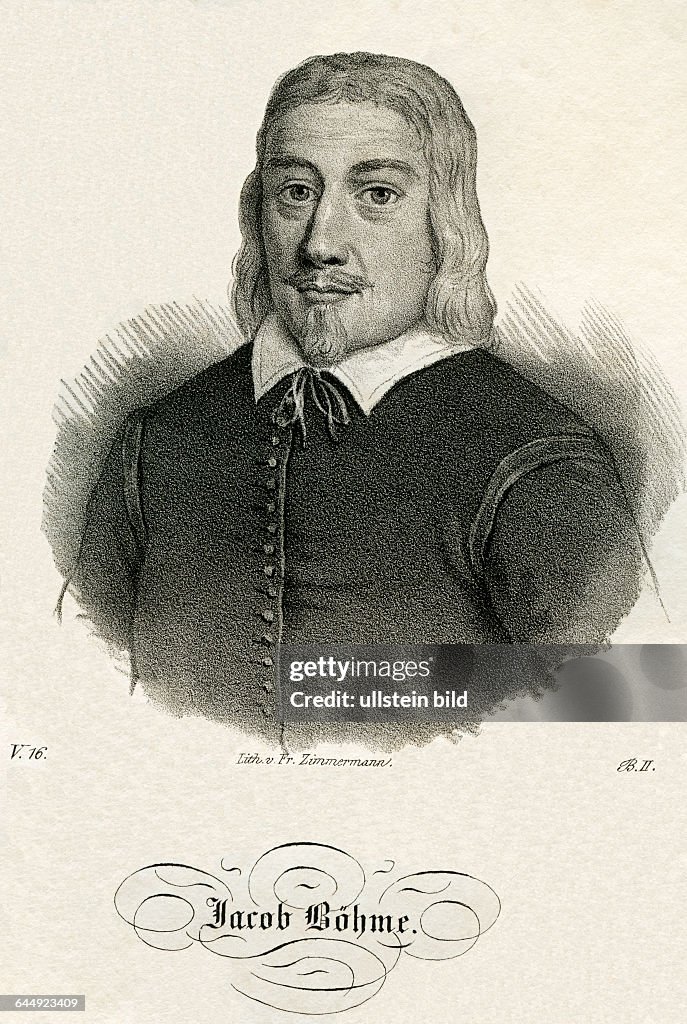 Jakob Böhme , German theologian and philosopher