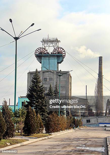 Ukraine, das Donezbecken, Kurzform Donbass, Steinkohle- und Industriegebiet im Südosten des Landes, Donezk, Stadtbezirk Budjonnowski,...